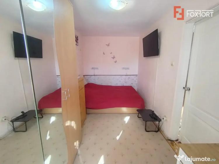 Apartament cu 2 camere semidecomandat în Șagului