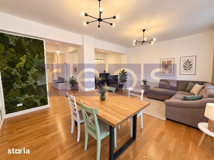 Apartament cu 4 camere, mobilat în Grivița