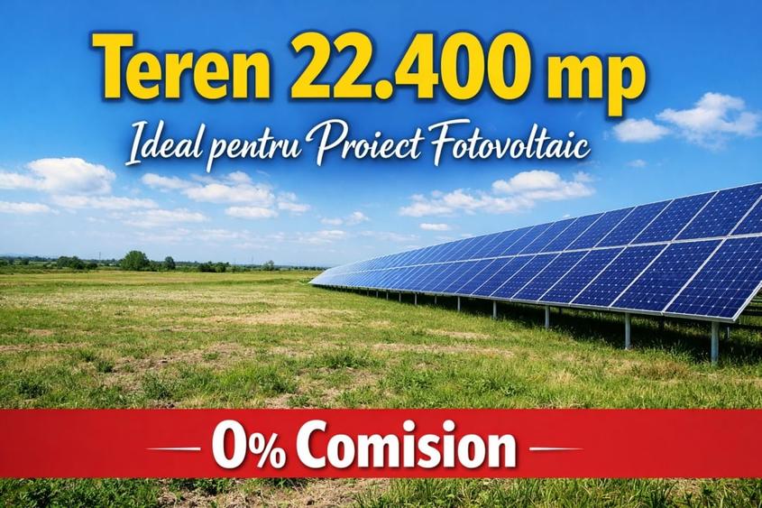 Teren Construcții intravilan de 22400 mp, în Ghimpați