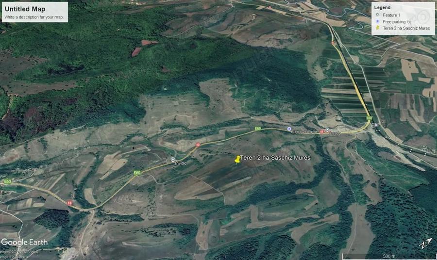 Teren de 20000 mp, în Saschiz