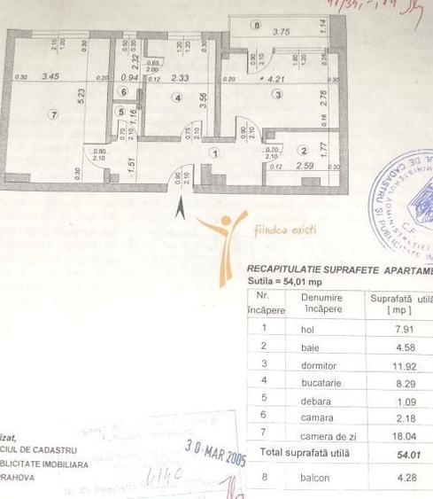 Apartament cu 2 camere decomandat, mobilat în Poiana Câmpina