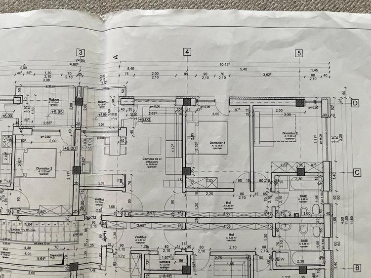 Apartament cu 3 camere decomandat, mobilat în Braytim