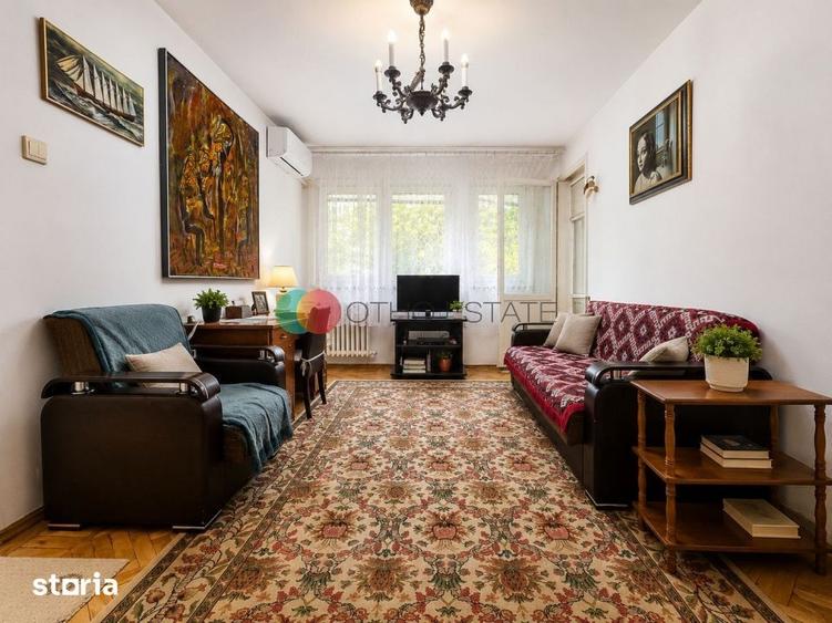 Apartament cu 2 camere semidecomandat, mobilat în Dristor