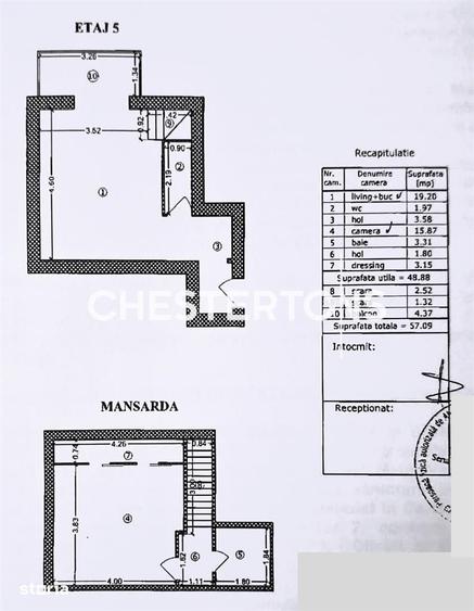 Apartament cu 2 camere în Colentina