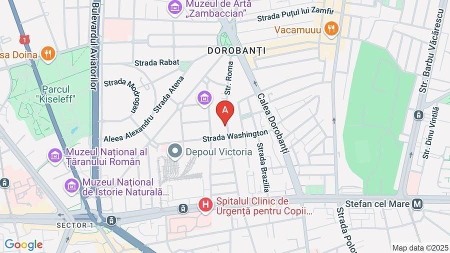 Apartament cu 3 camere decomandat, mobilat în Dorobanți