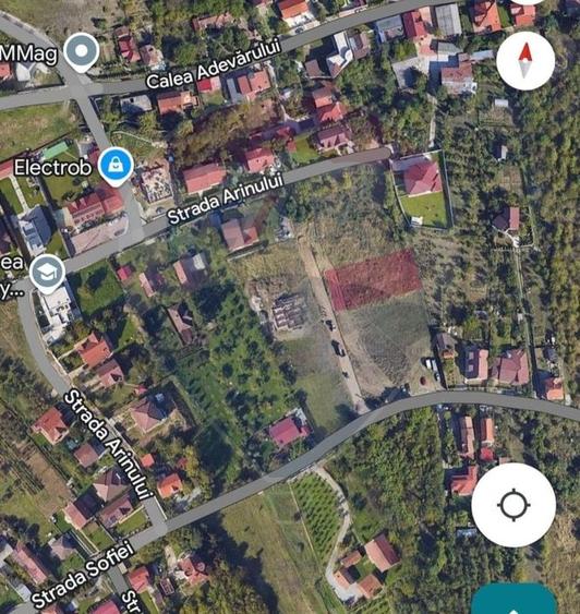 Teren Construcții intravilan de 1230 mp, în Dealuri Oradea