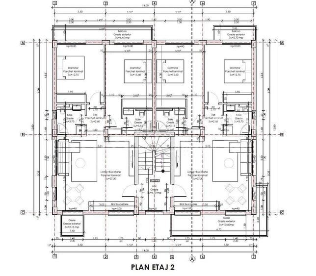 Apartament cu 3 camere în Ovidiu