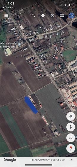 Spațiu comercial, în Frumușani