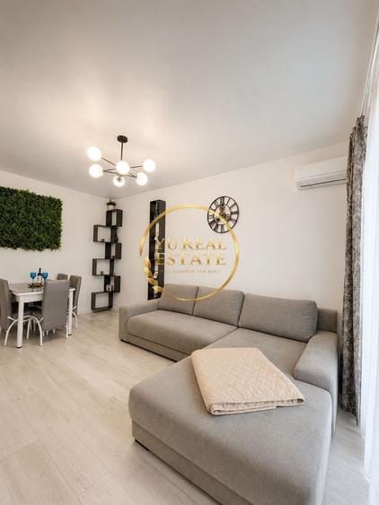 Apartament cu 2 camere decomandat, mobilat în Central