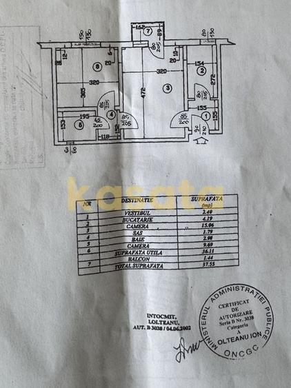 Apartament cu 2 camere semidecomandat în Pantelimon