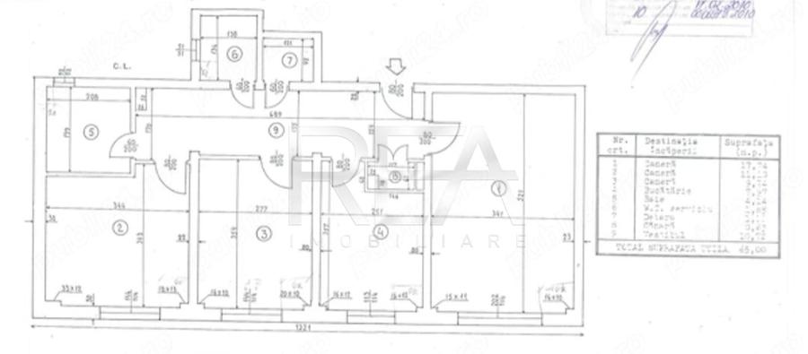 Apartament cu 3 camere decomandat, mobilat în Rahova