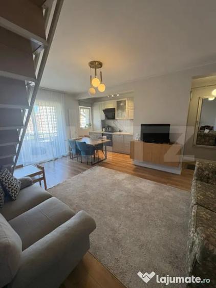 Apartament cu 4 camere semidecomandat, mobilat în Florești