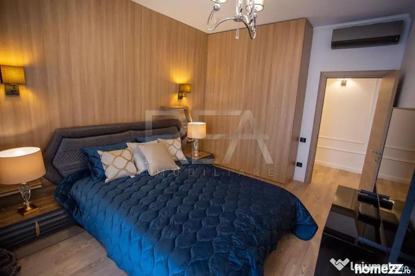 Apartament cu 4 camere decomandat, mobilat în Herăstrău