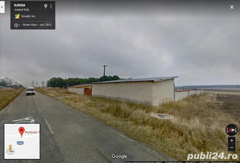 Vand teren padurea Bucovat - 9 km de Craiova - cu deschidere de 350m la drum judetean - 5