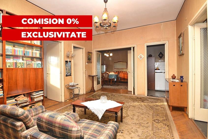 Apartament cu 4 camere semidecomandat în Calea Călărașilor