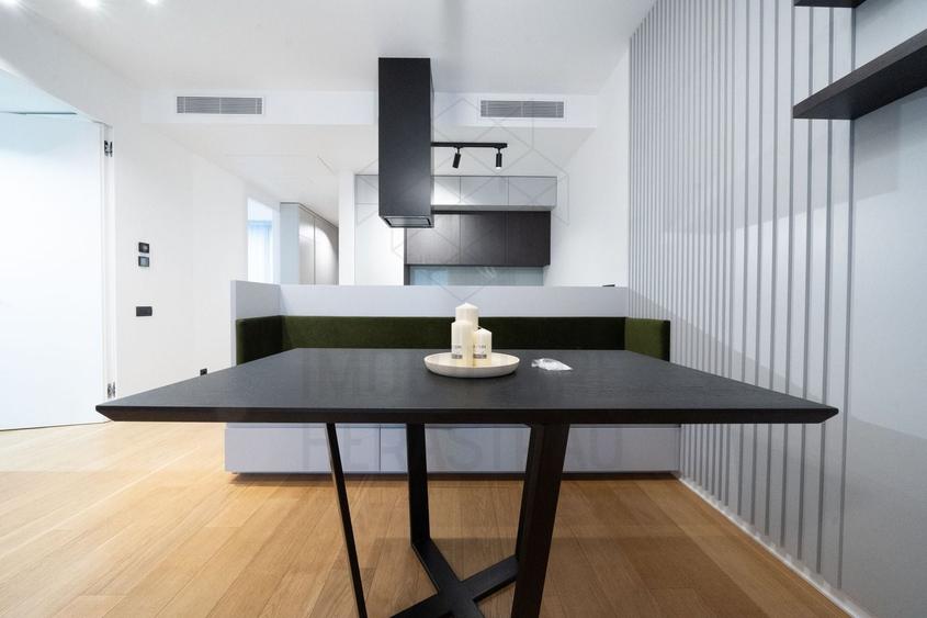 Apartament cu 3 camere decomandat, mobilat în Herăstrău
