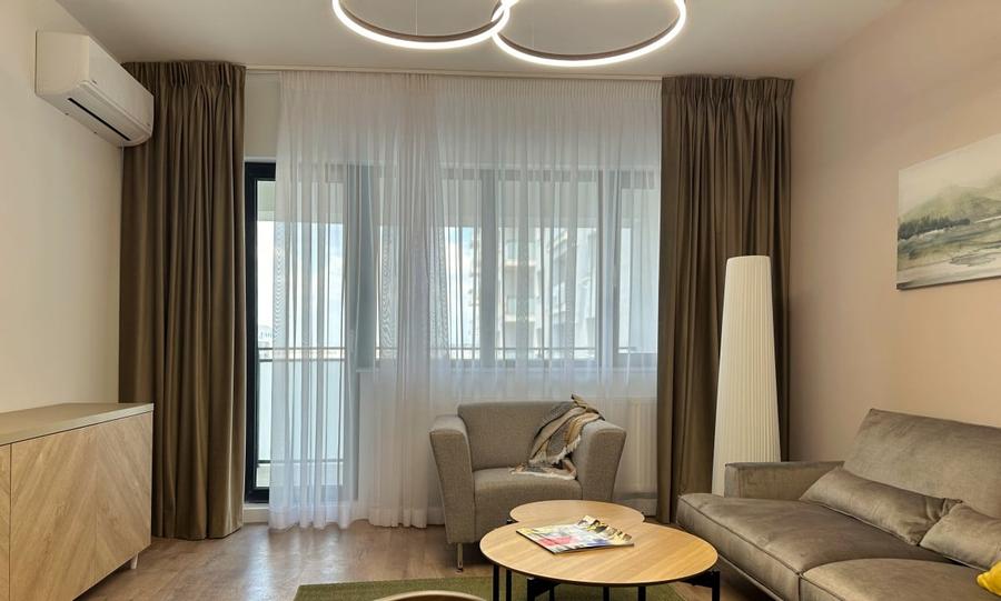 Apartament cu 2 camere decomandat, mobilat în Parcul Carol