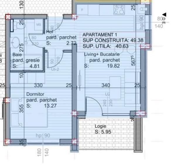 Apartament cu 3 camere decomandat în Independenței