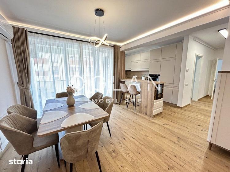 Apartament cu 3 camere, mobilat în Lazaret