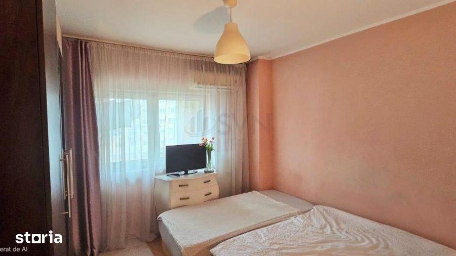 Apartament cu 3 camere semidecomandat în Crângași