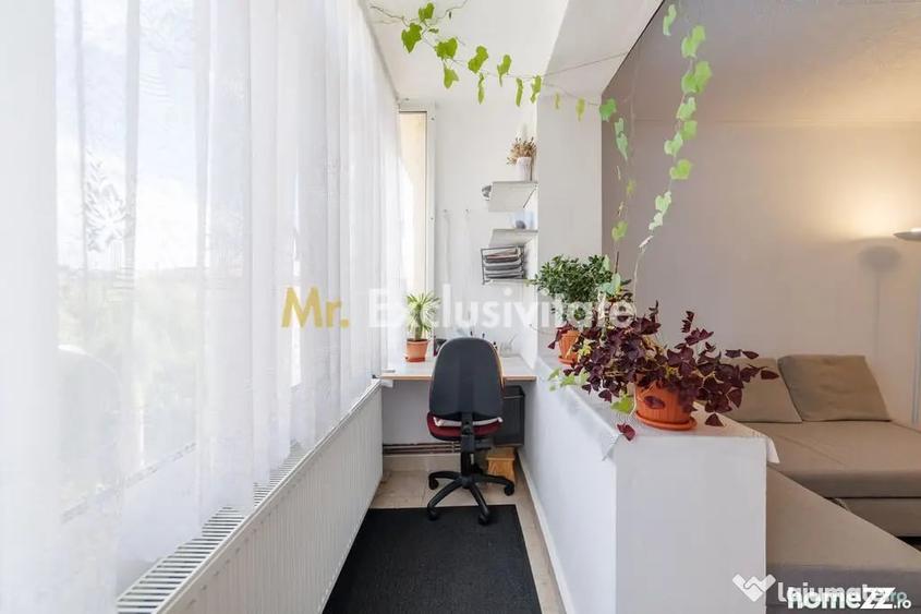 Apartament cu 2 camere semidecomandat în Central