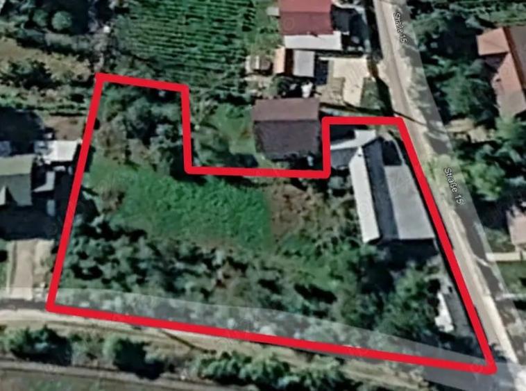 Teren de 2428 mp, în Vernești
