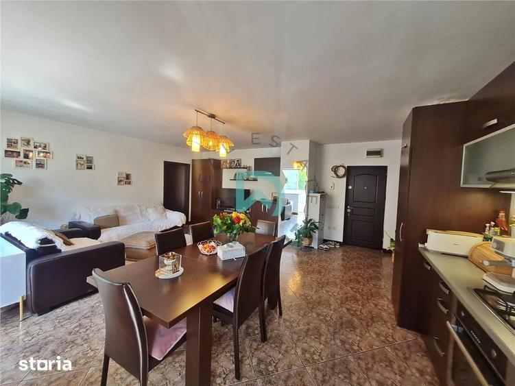 Apartament cu 2 camere semidecomandat, mobilat în Valea Cetății