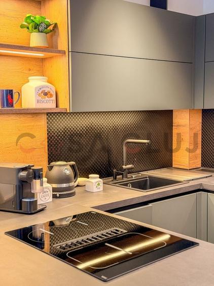 Apartament cu 2 camere nedecomandat, mobilat în Grigorescu
