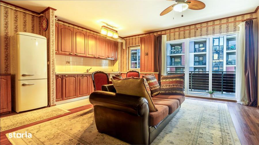 Apartament cu 2 camere, mobilat în Bună Ziua