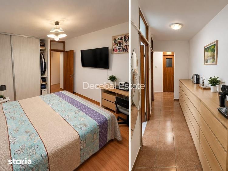 Apartament cu 3 camere semidecomandat, mobilat în Berceni