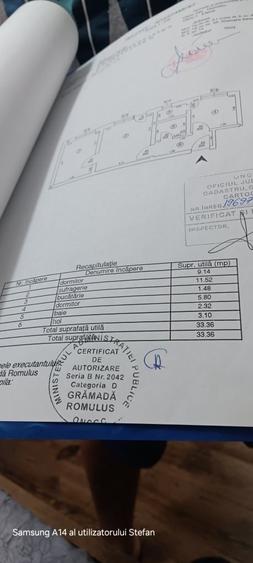 Apartament cu 3 camere semidecomandat în Exterior Vest