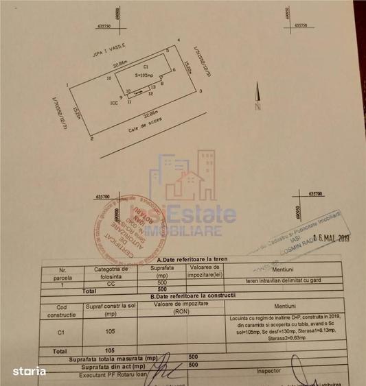 Casă cu 4 camere în Rediu