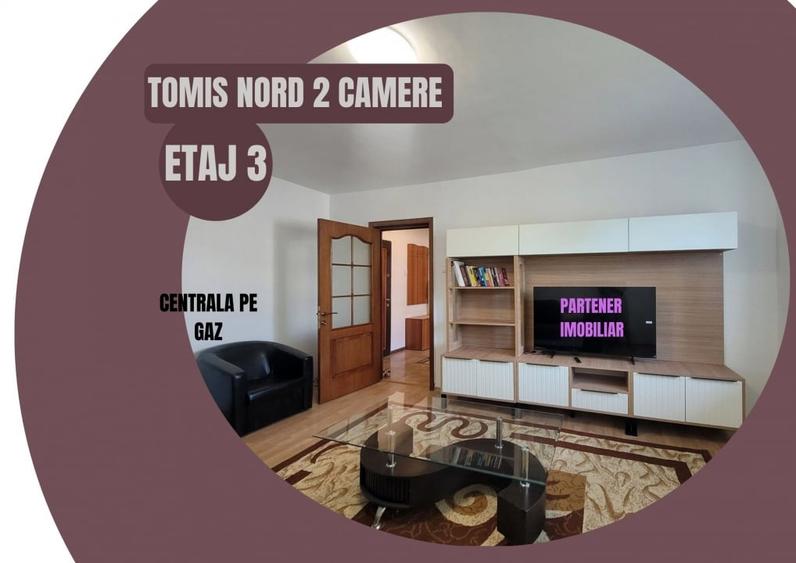 Apartament cu 2 camere decomandat, mobilat în Tomis Nord