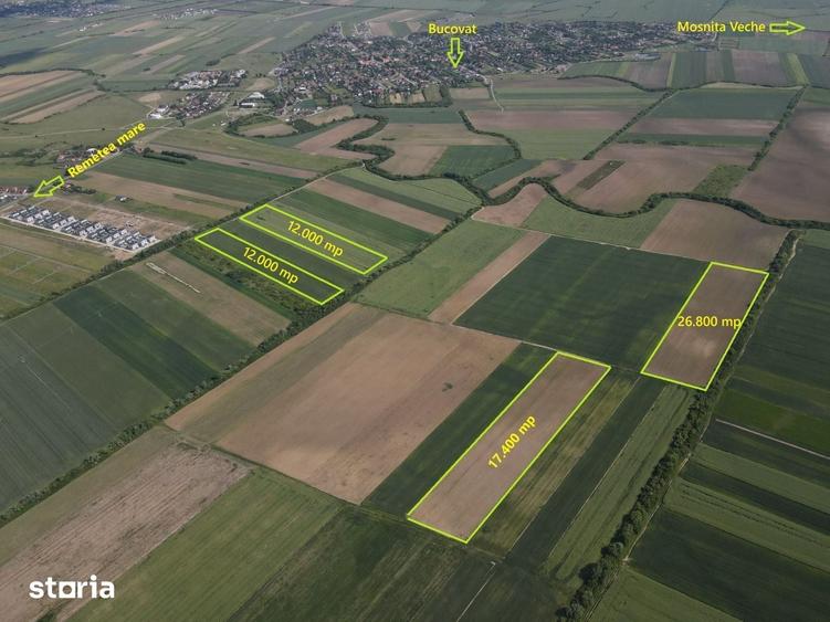 Terenuri Intravilane pentru Dezvoltare Imobiliara 9 Euro/mp - 1