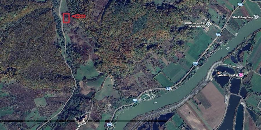 Teren de 2500 mp, în Central