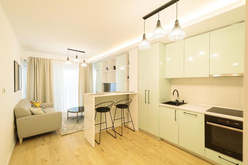 Apartament cu 2 camere decomandat, mobilat în Pipera