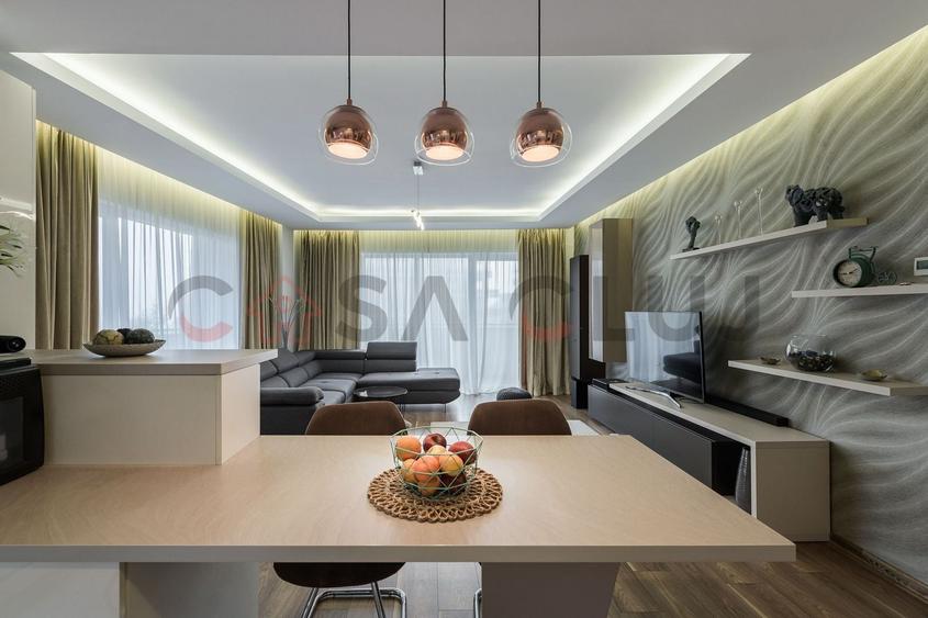 Apartament cu 3 camere semidecomandat, mobilat în Bună Ziua