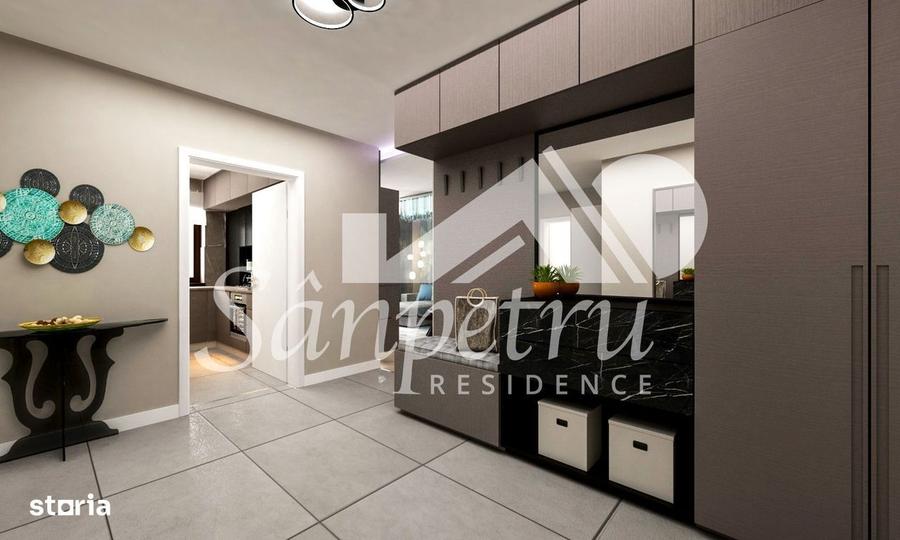 Apartament cu 2 camere în Sânpetru