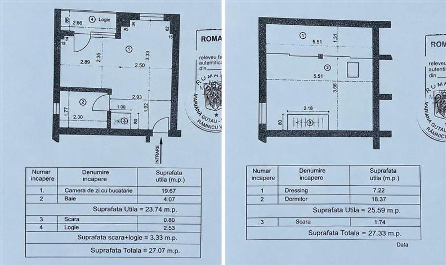 Apartament cu 2 camere decomandat, mobilat în Central
