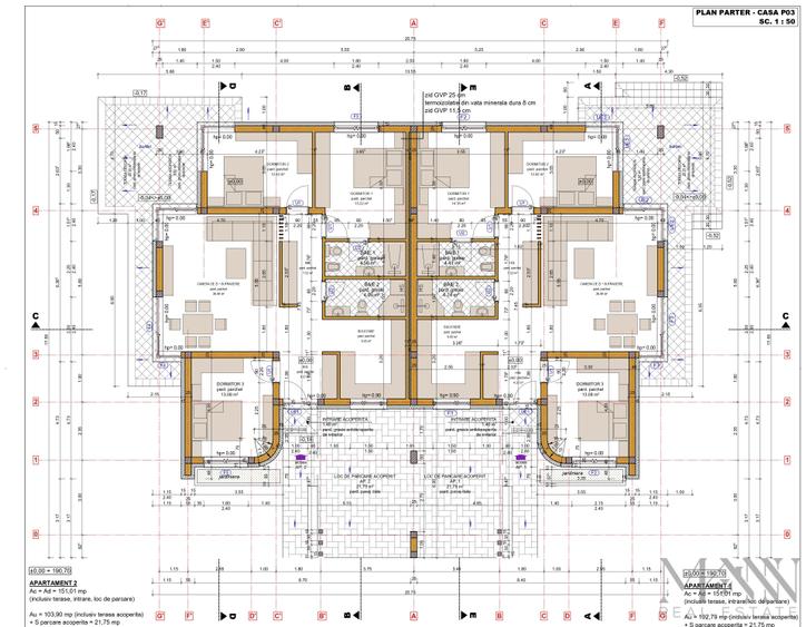 Duplex cu 4 camere cu Canalizare în Dealuri Oradea