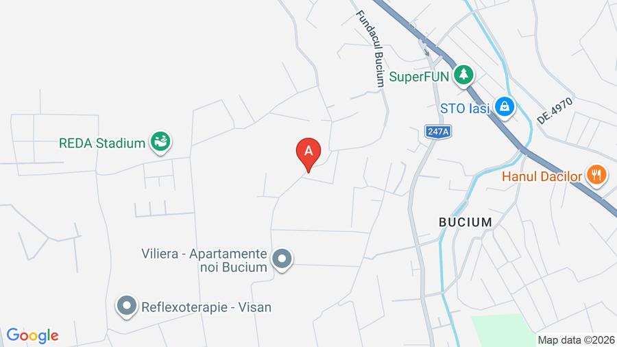 Teren Construcții intravilan de 1170 mp, în Bucium