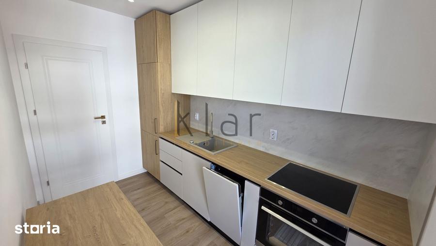 Apartament cu 2 camere semidecomandat, mobilat în Între Lacuri