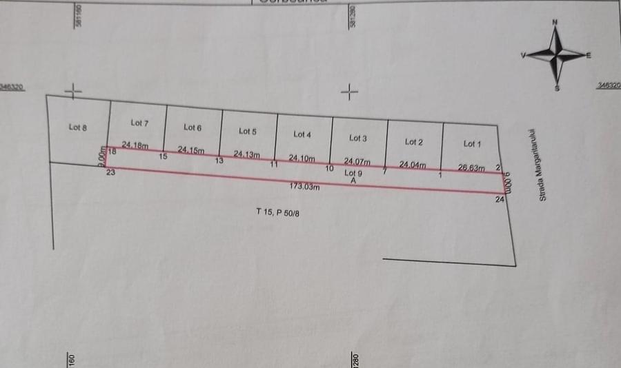 Teren Construcții intravilan de 700 mp, în Corbeanca