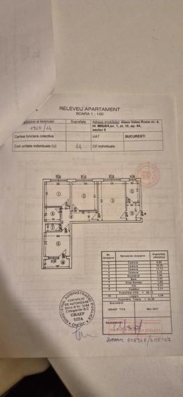 4 camere Drumul Taberei | Aleea Valea Rosie | 3 min Metrou Raul Doamnei | Liceul Lovinescu - 1