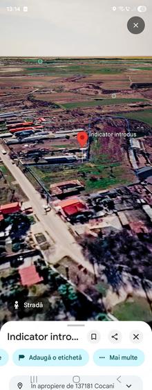 Teren de 5700 mp, în Cocani