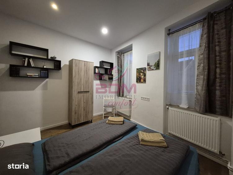 Apartament cu 3 camere semidecomandat în Central