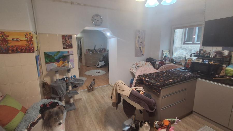 Apartament cu 2 camere nedecomandat în Centrul Istoric