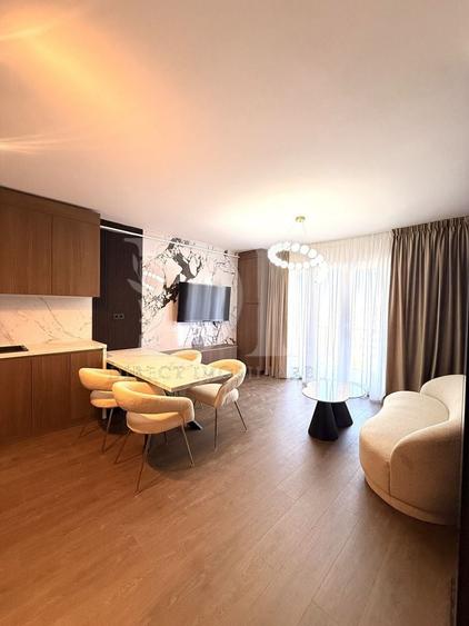 Apartament cu 2 camere decomandat, mobilat în Florești