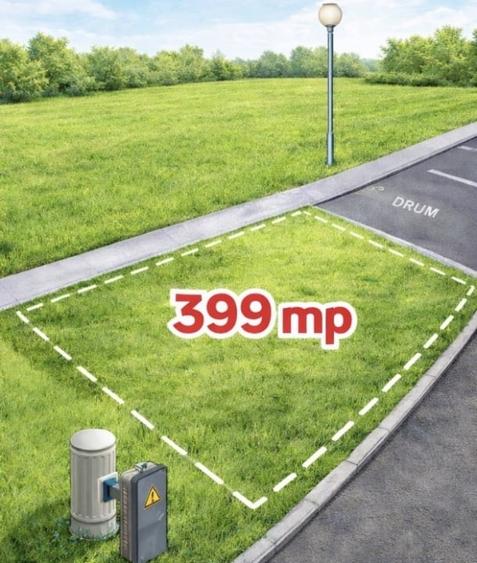 Teren Construcții intravilan de 399 mp, în Cetate