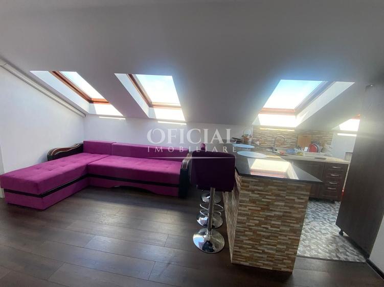Apartament cu 2 camere semidecomandat, mobilat în Florești
